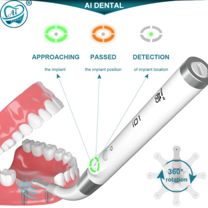 AI Dental Implant Locator Cross-Scanning Spot Screwdriver 360° Rotatable Sensor Localization Detector Tool AI-ID1